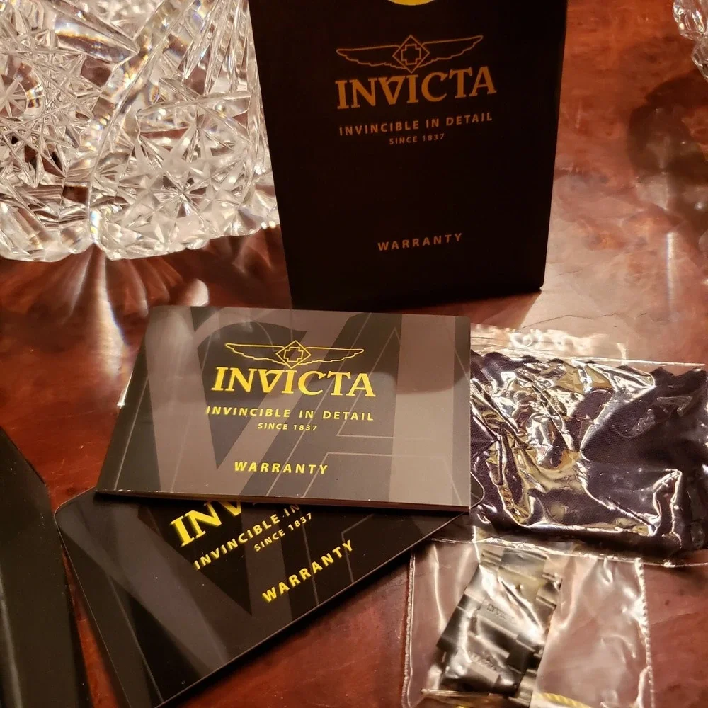 Invicta Disney Mickey Mouse Watch‎ Men's Black Stainless Steel